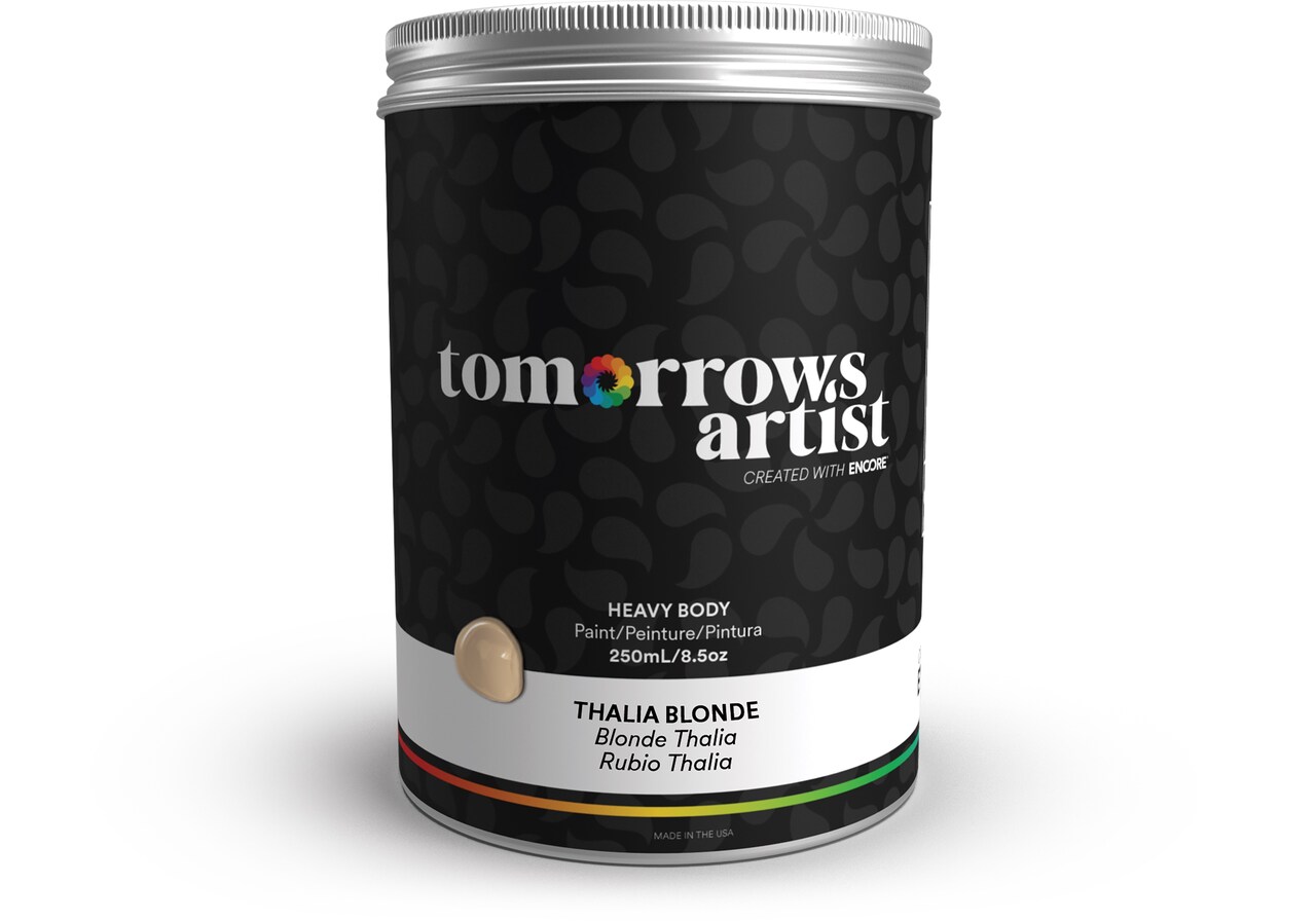 Tomorrows Artist: Heavy Body Eco-Friendly Sustainable Acrylic Art Paint 100ml/3.38oz, 250ml/8.45oz, 500ml/16.91oz, 1000ml/33.81oz